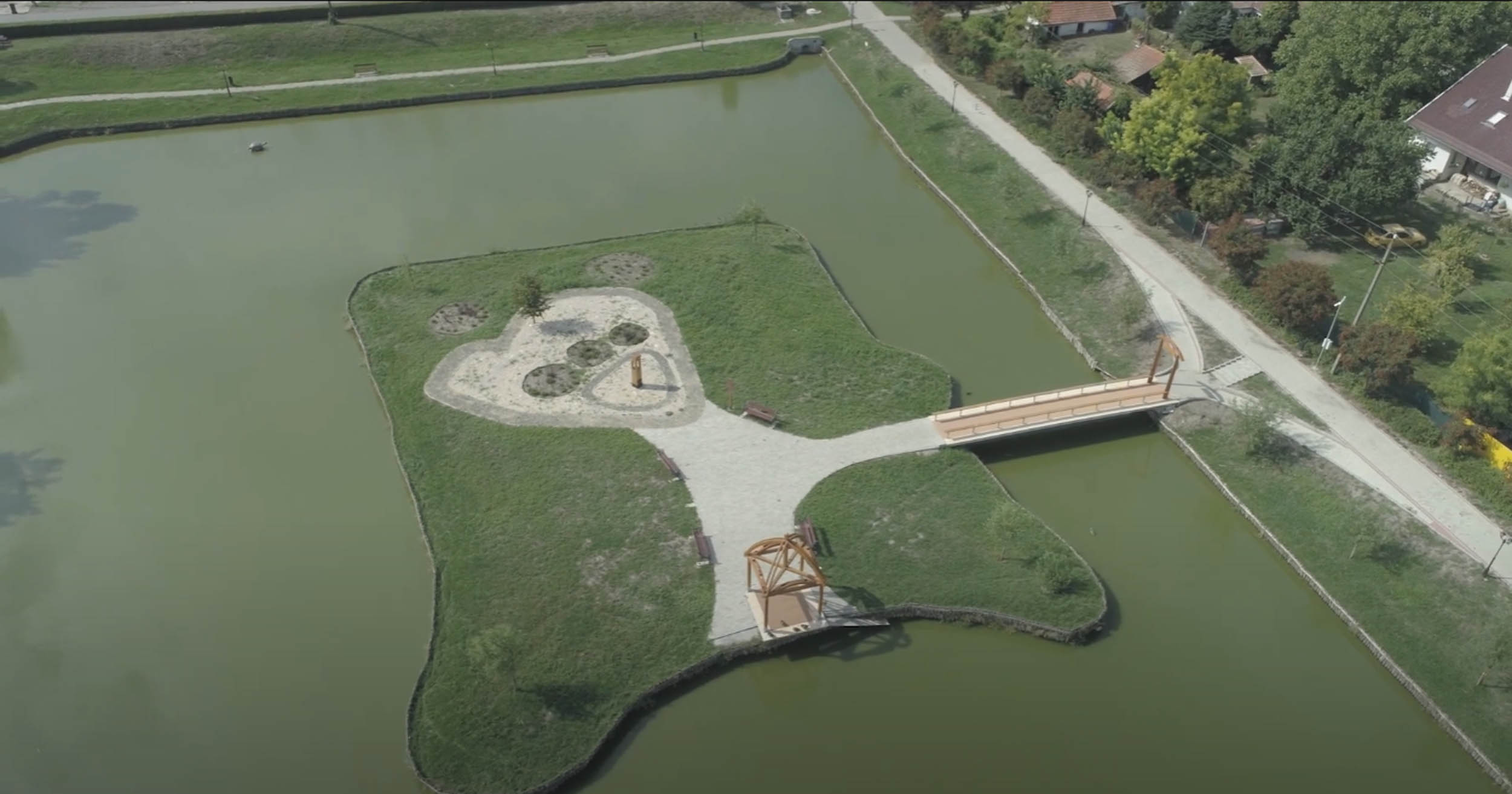 Varroda tó, Geist sétány és Családok szigete – Kondoros